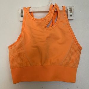 Gymshark ORIGINAL Ultra Seamless Sports Bra - Neon Orange